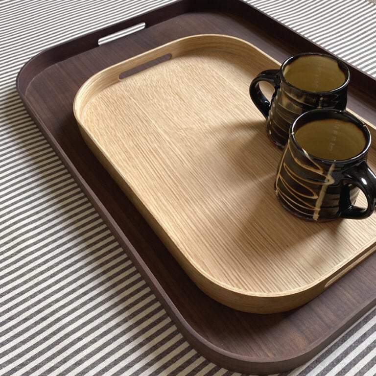 Rectangular Natural Oak Tray - Image 6