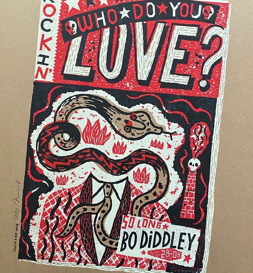 So Long Bo Diddley by Jonny Hannah