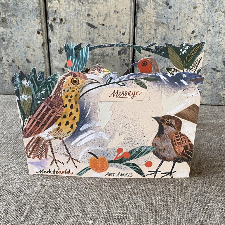 Mark Hearld Fold out Card - Winter Feast - Image 2