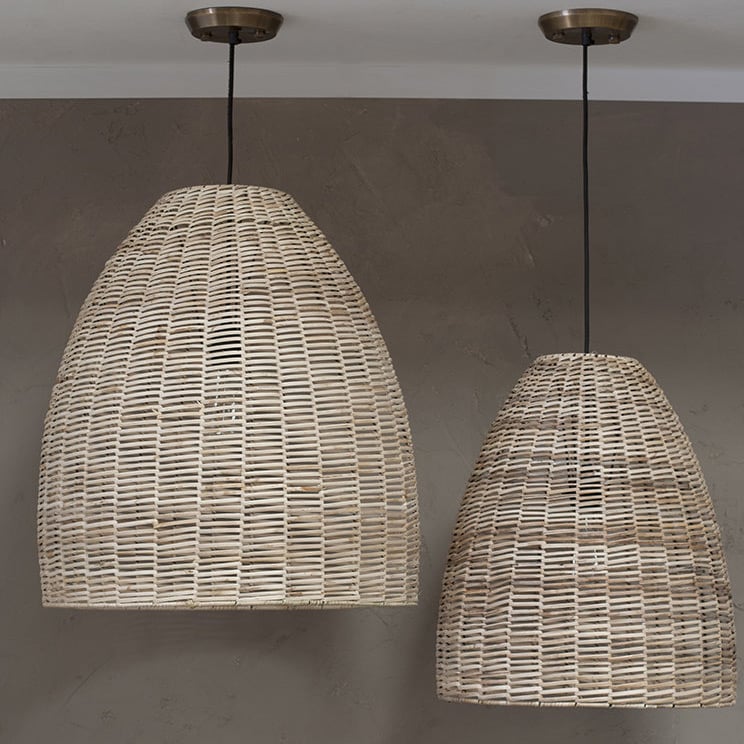 Woven Pendant Light Medium