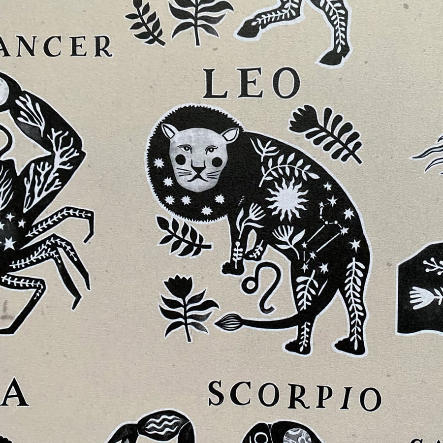 Cosmic Zodiac Print