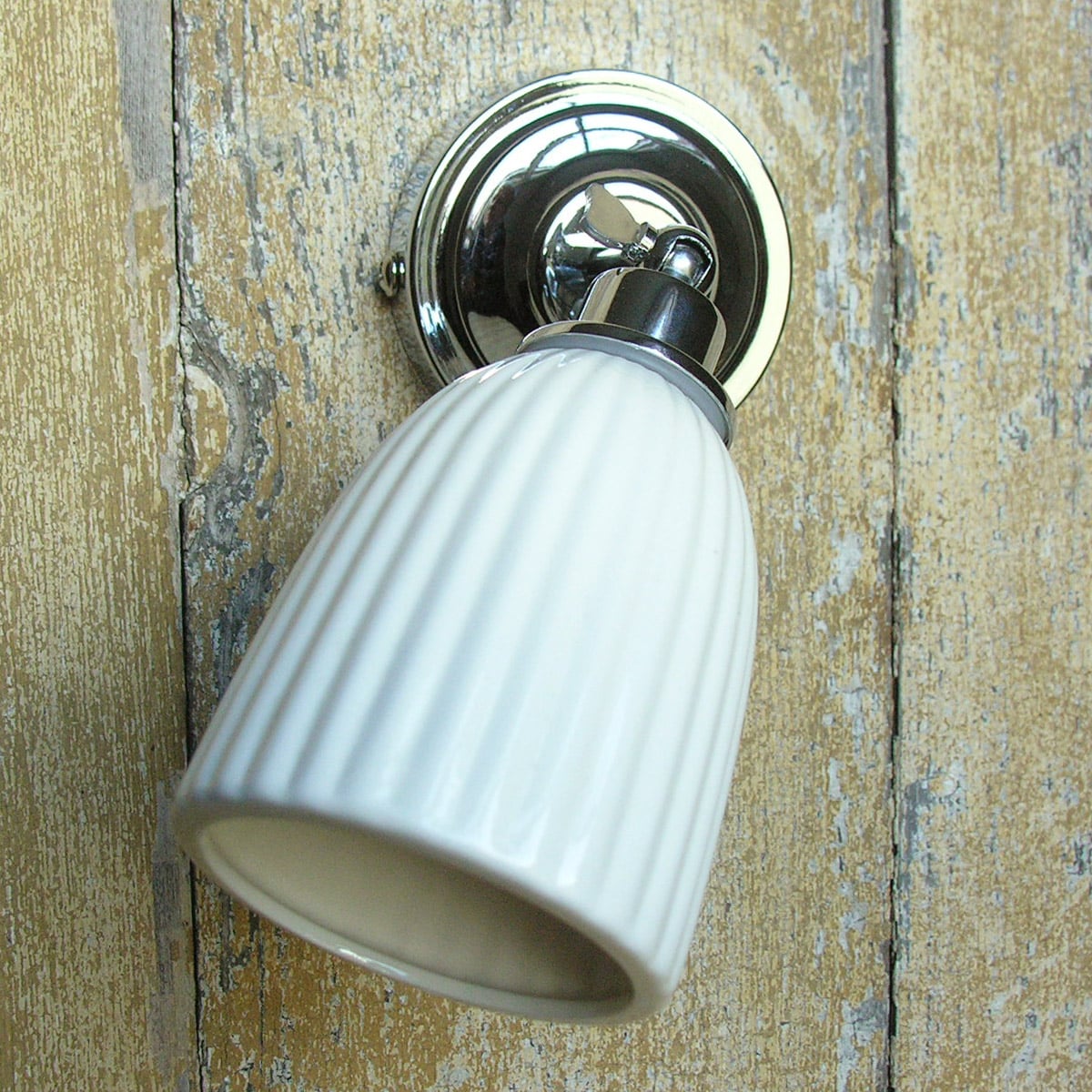 Alma Bathroom Light with Ceramic Shade - Image 1