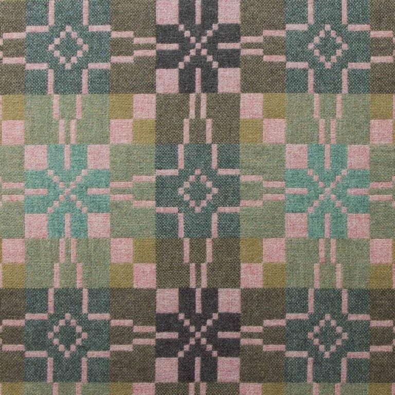 Vintage Star Welsh Throw - Blossom - Image 3