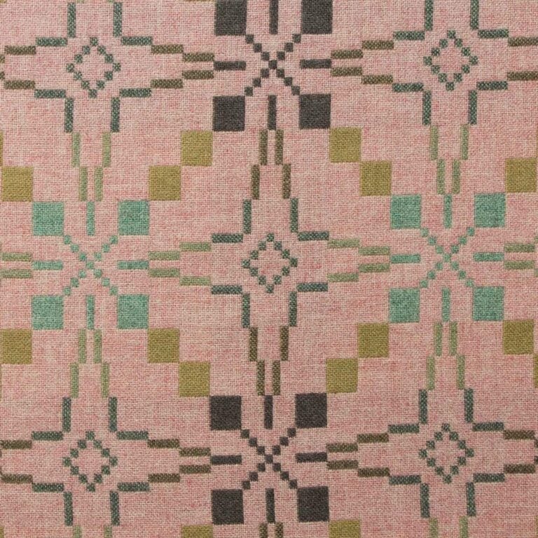 Vintage Star Welsh Throw - Blossom - Image 2