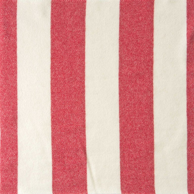 Broadstripe Welsh Single Blanket - Red - Image 2