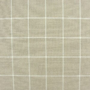 Linen Check - Oatmeal - Image 2