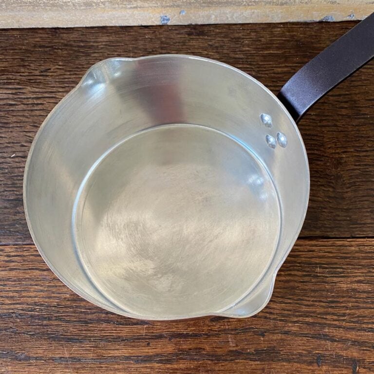 Netherton Foundry Hand Spun Copper Milkpan - Image 2