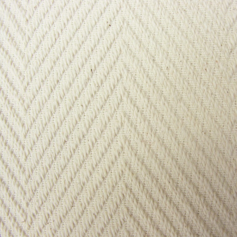Plantation Cotton Herringbone - Cream - Image 2