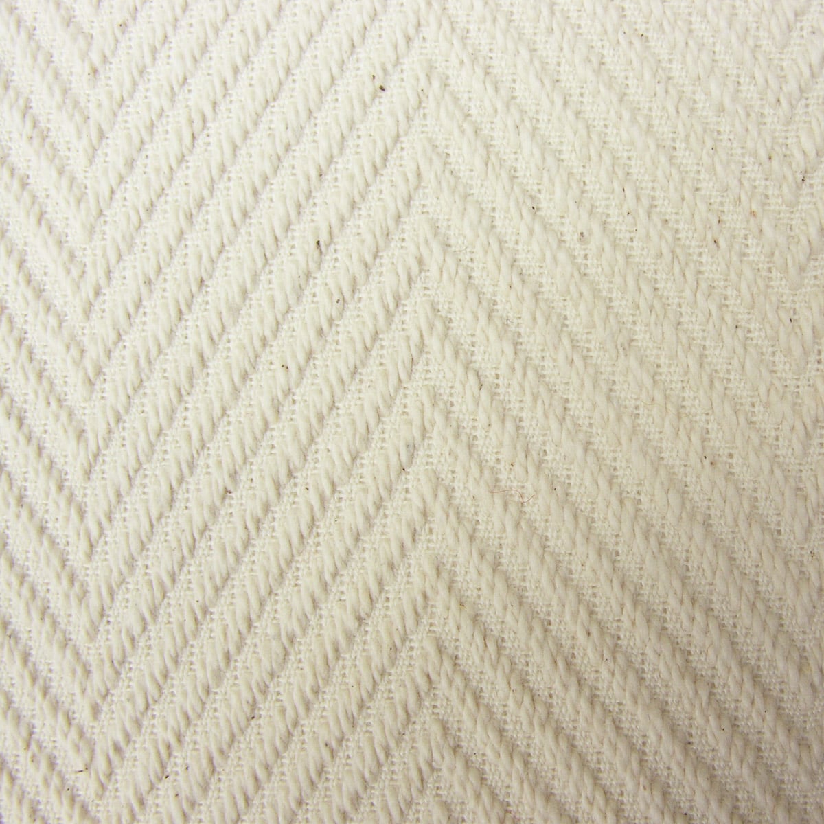 Plantation Cotton Herringbone - Cream - Image 2