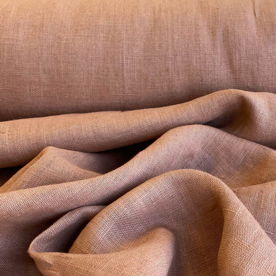 terracotta linen