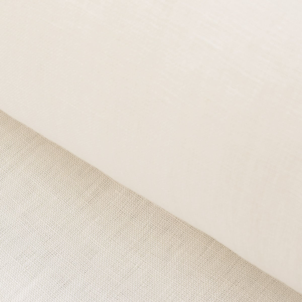 Extra Wide Linen Sheer - Ivory - Image 1