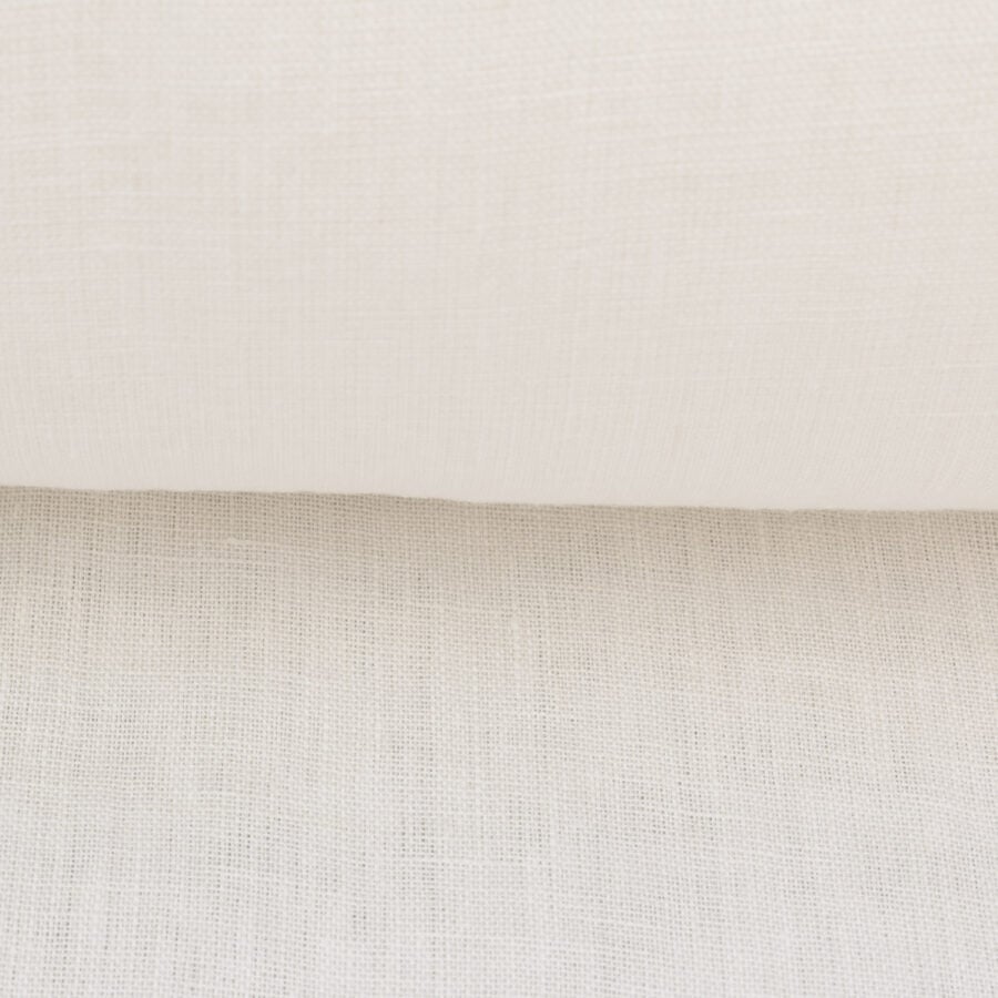 Extra Wide sheer Linen Ivory