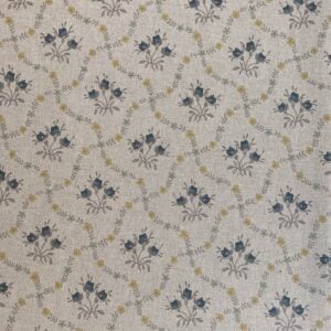Florence - Indigo & Gold on Natural - Image 2