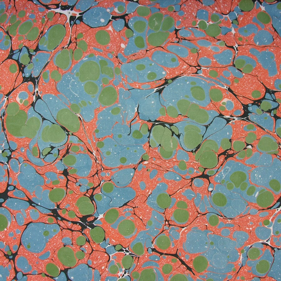 Marbled Fabric, Marbled curtain fabric