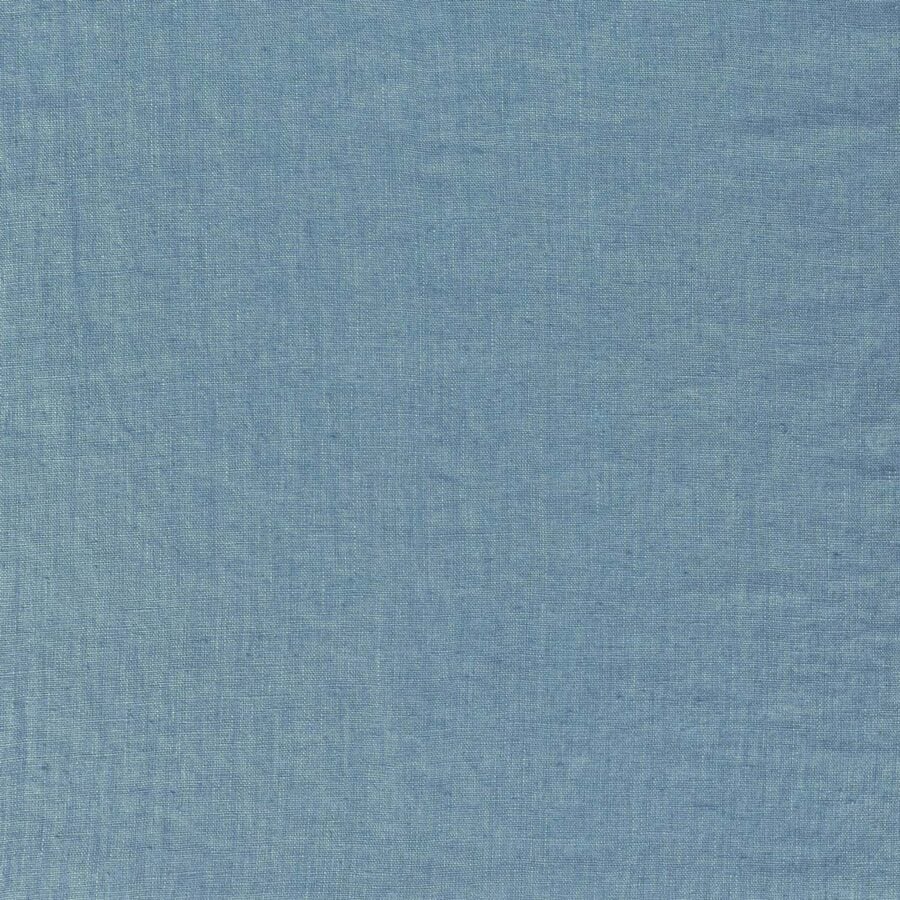 French Washed Linen - Bluestone