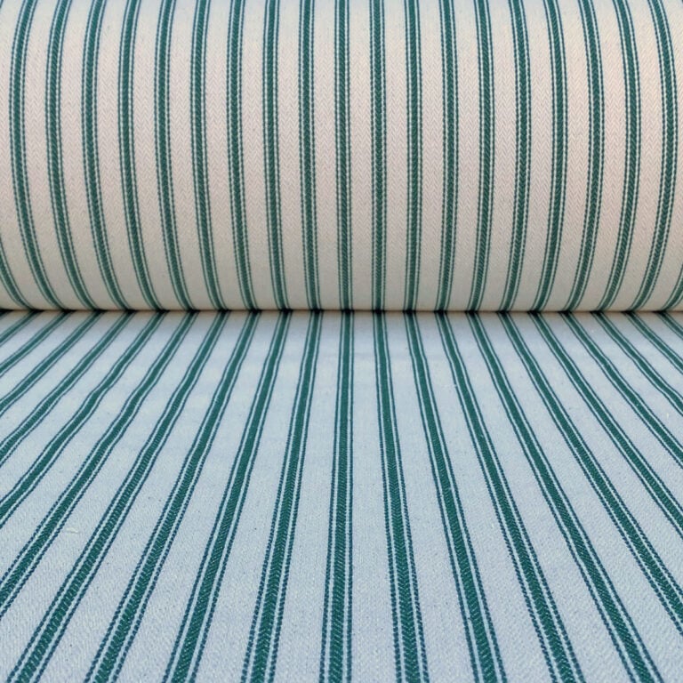 Hampton Ticking - Dark Green - Image 3