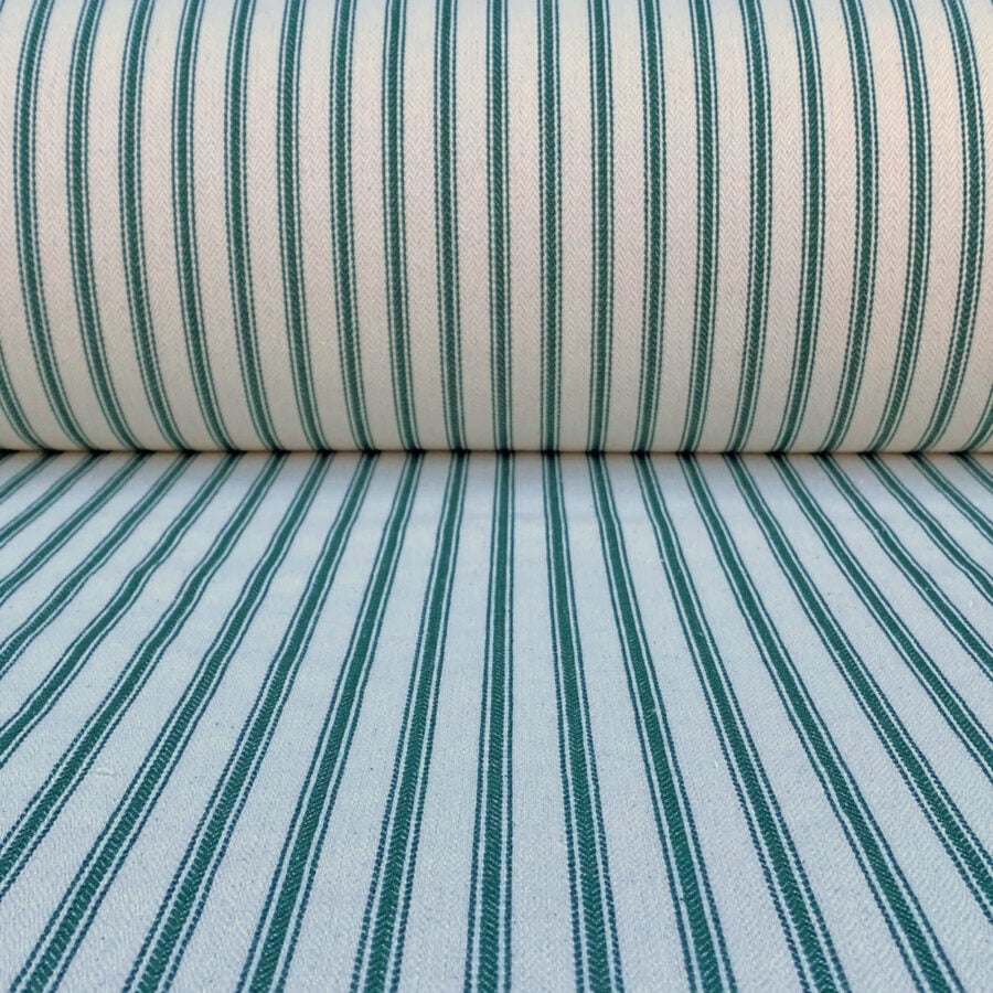 Hampton Ticking - Dark Green