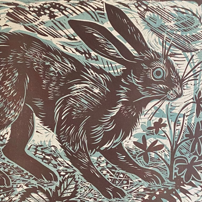 Hare, Unframed Print by Mark Hearld