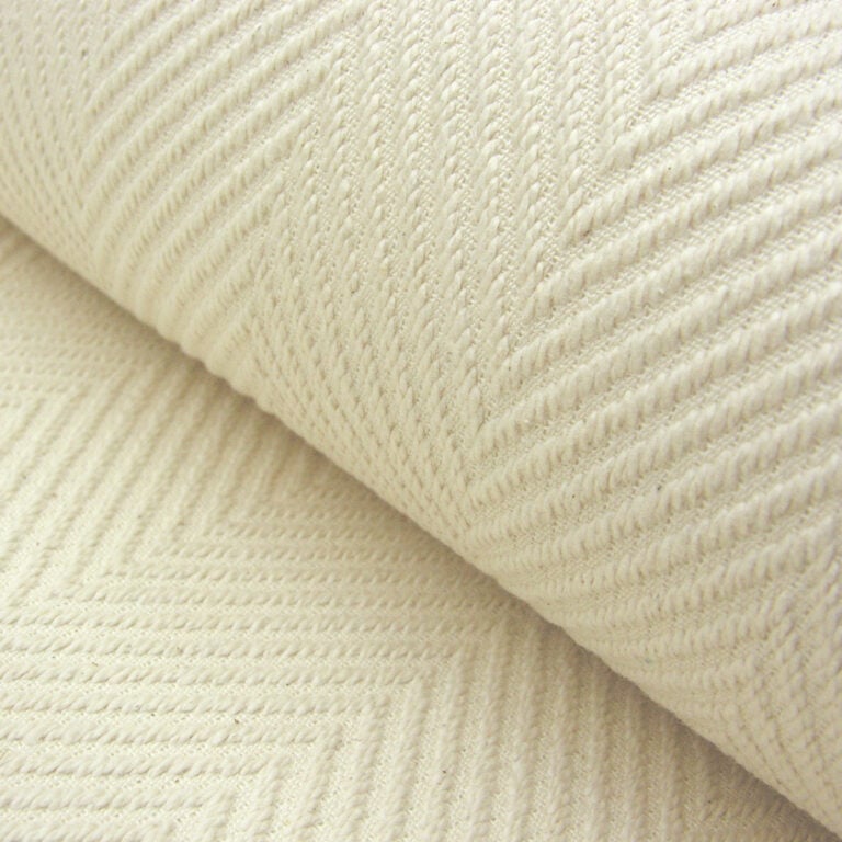 Plantation Cotton Herringbone - Cream