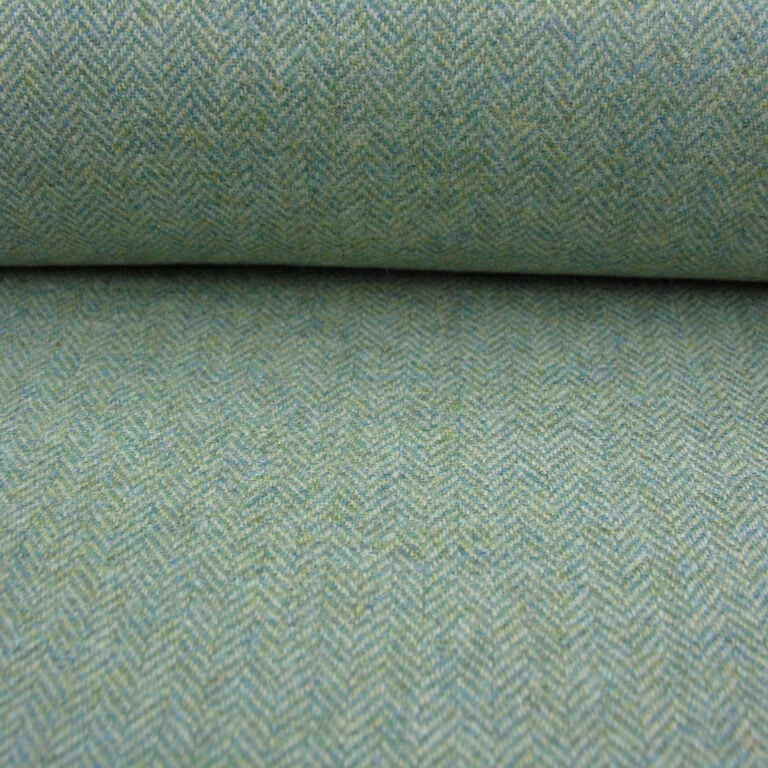 Wool Herringbone - Seagreen - Image 3