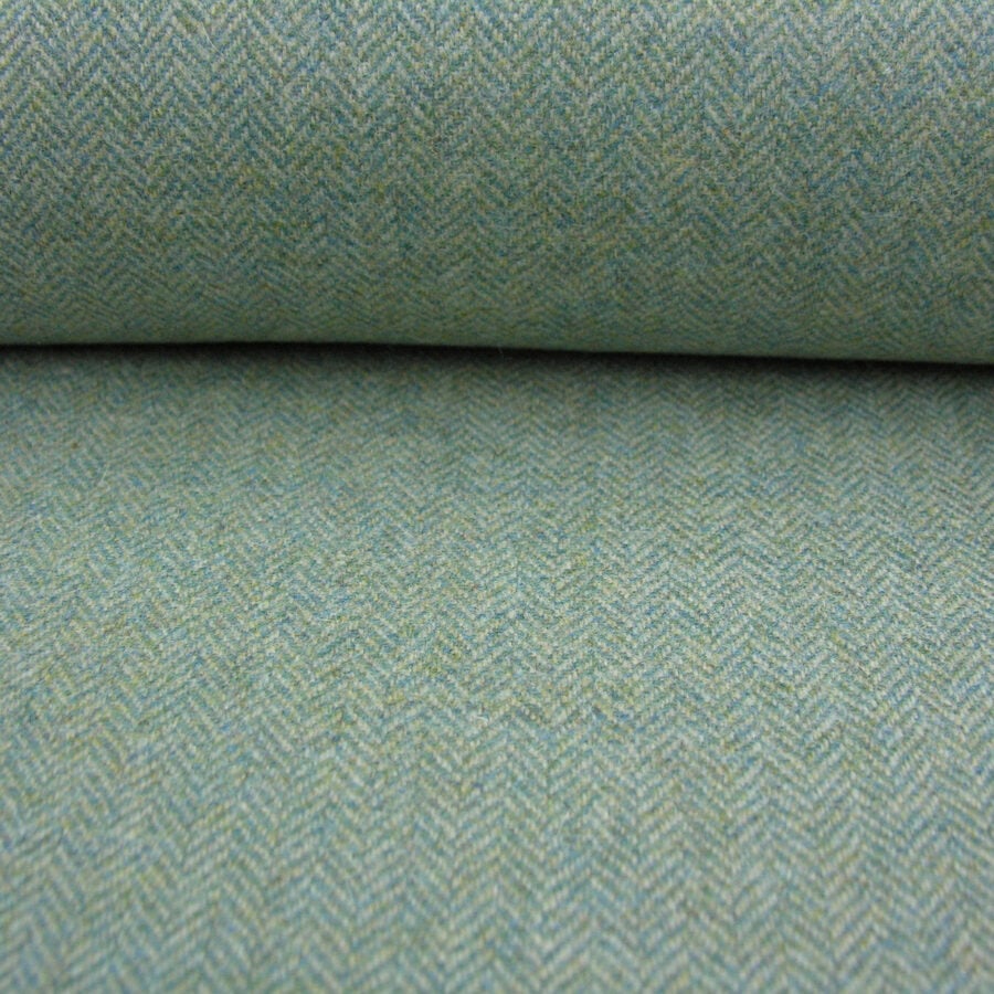 Wool Herringbone - Seagreen