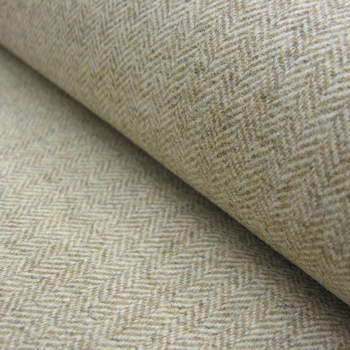 Wool Herringbone - Oatmeal - Image 1