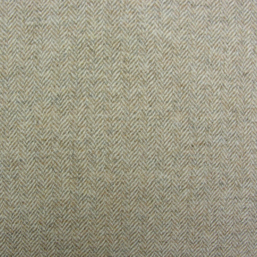 Wool Herringbone - Oatmeal