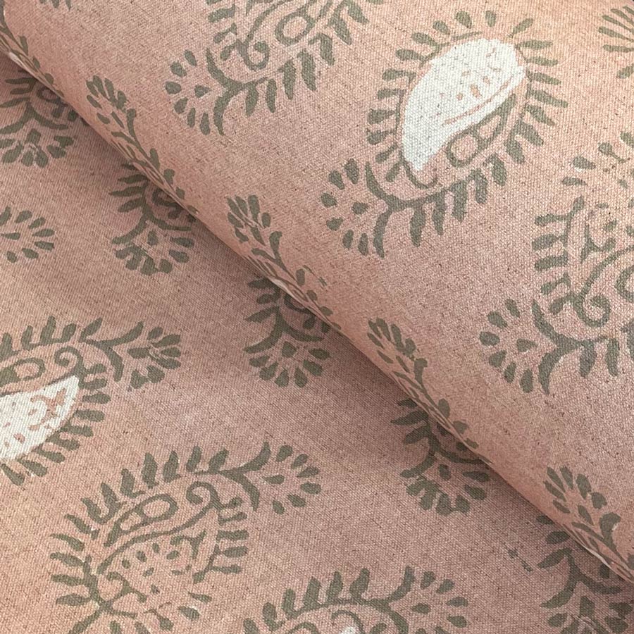 Extra Wide Fabric blush pink