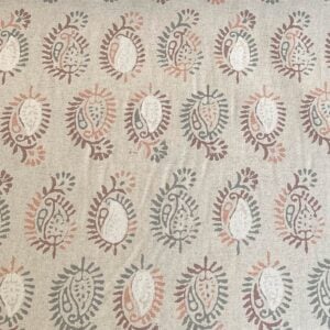 Extra Wide Indus - Plum on Natural - Image 2