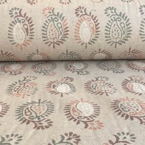 Extra Wide Indus - Plum on Natural - Image 3