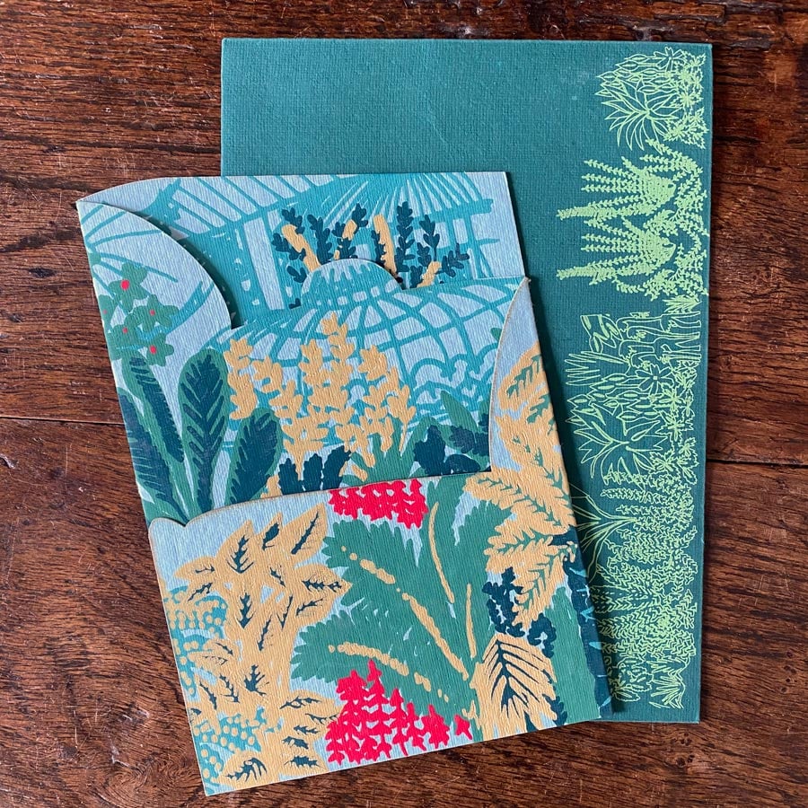 Fold out Greenhouse Card