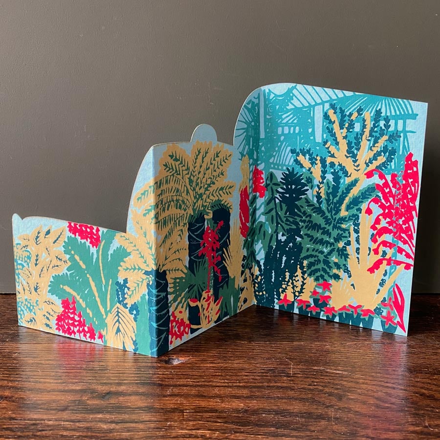 Fold out Greenhouse Card