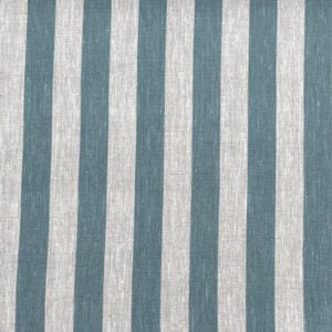 Beta Linen Stripe - Mineral Blue - Image 2