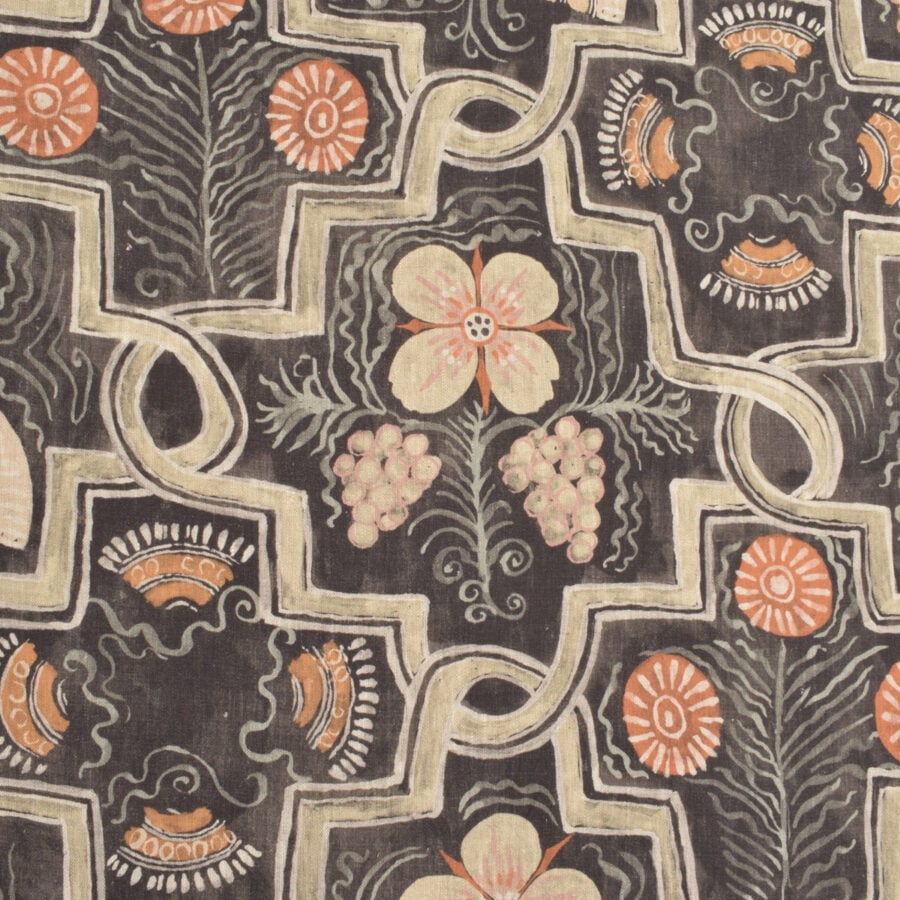 Ledbury Elizabethan Linen Print - Small