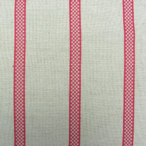 Hopsack Stripe - Peony - Image 2