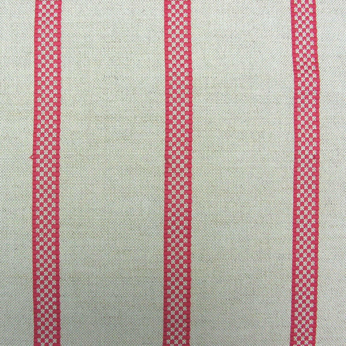 Hopsack Stripe - Peony - Image 2