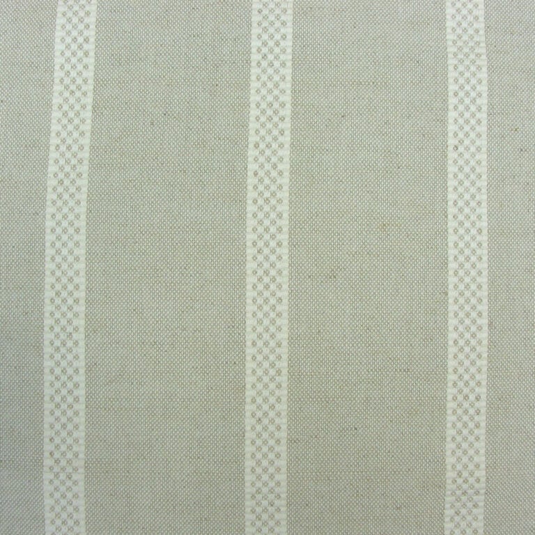 Hopsack Stripe - Cream - Image 2
