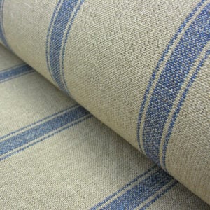 Angus Linen Stripe Nordic - Navy - Image 1