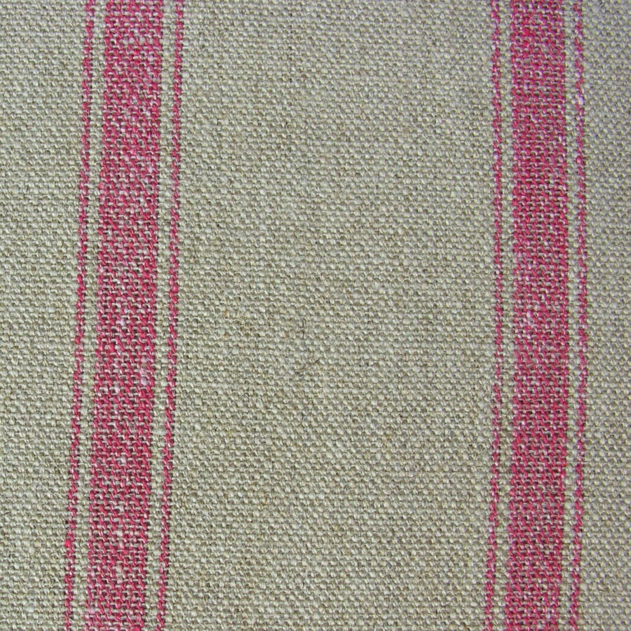 Angus Linen Stripe Nordic - Peony