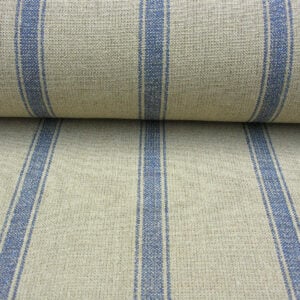 Angus Linen Stripe Nordic - Navy - Image 3