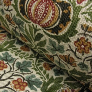 William Morris Little Chintz - Olive and Ochre - Image 1