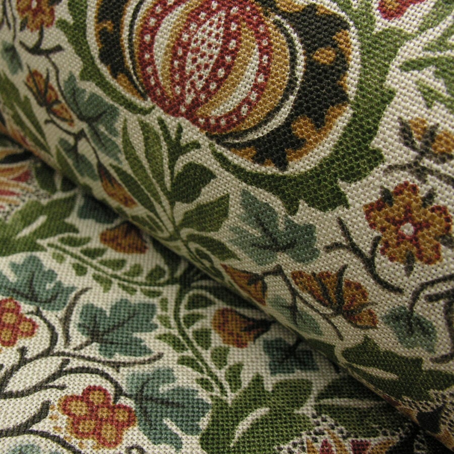 William Morris Little Chintz - Olive and Ochre
