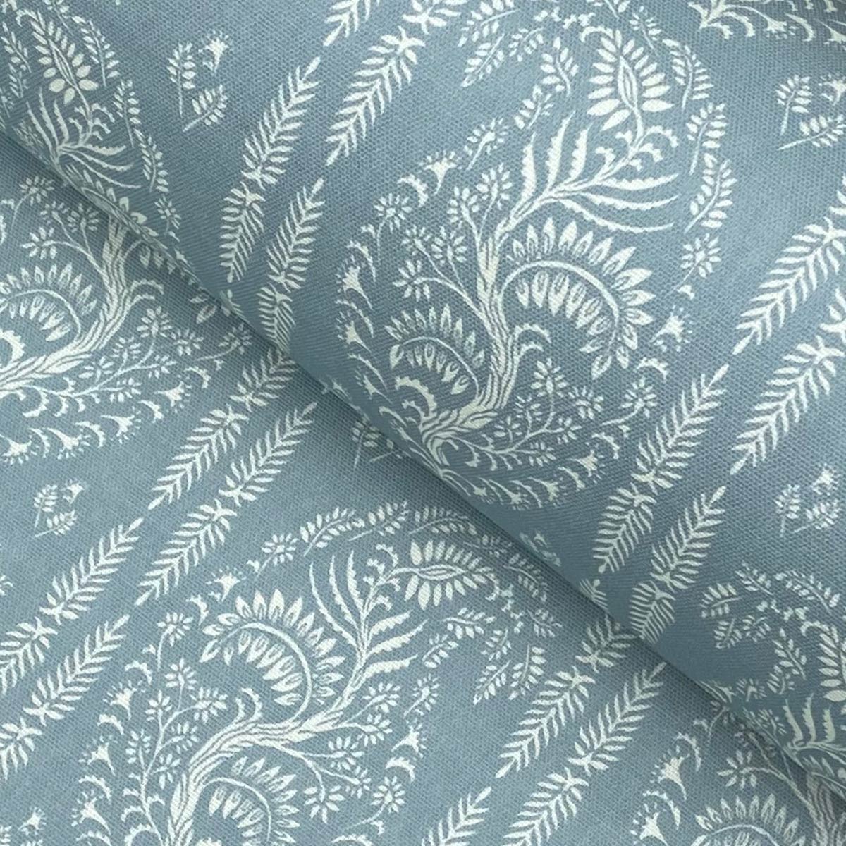 Larisa Stripe - Duckegg and Ivory - Image 1