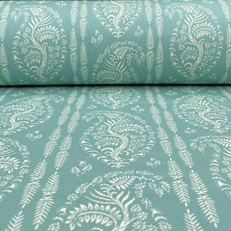 Larisa Stripe - Seagreen and Ivory - Image 3