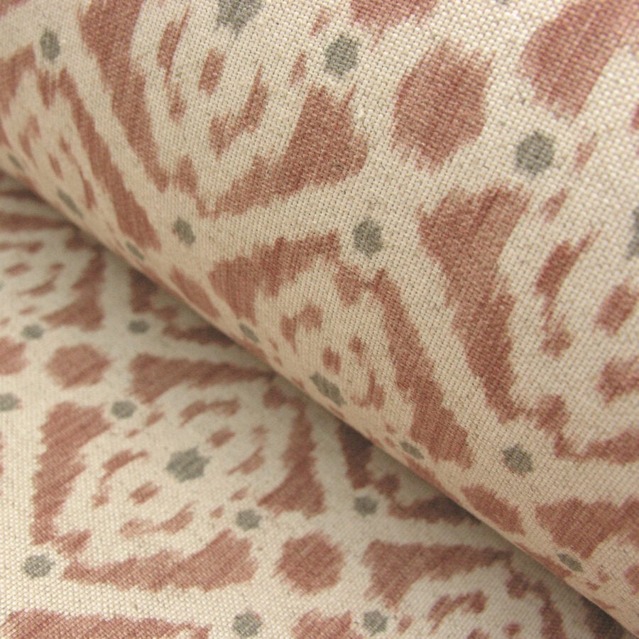 Extra Wide Fabric brick red