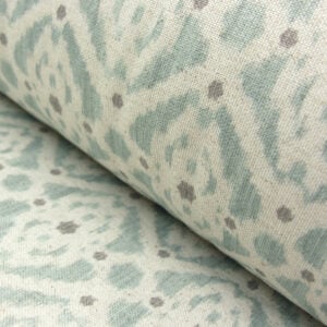 Extra wide ikat soft blue