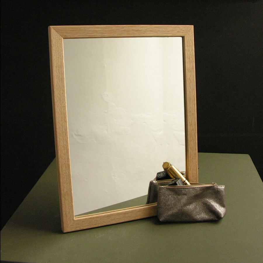 Oak Framed Mirror