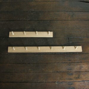 Oak Peg Rail