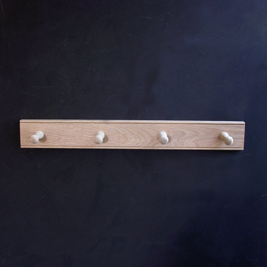 Oak Peg rail