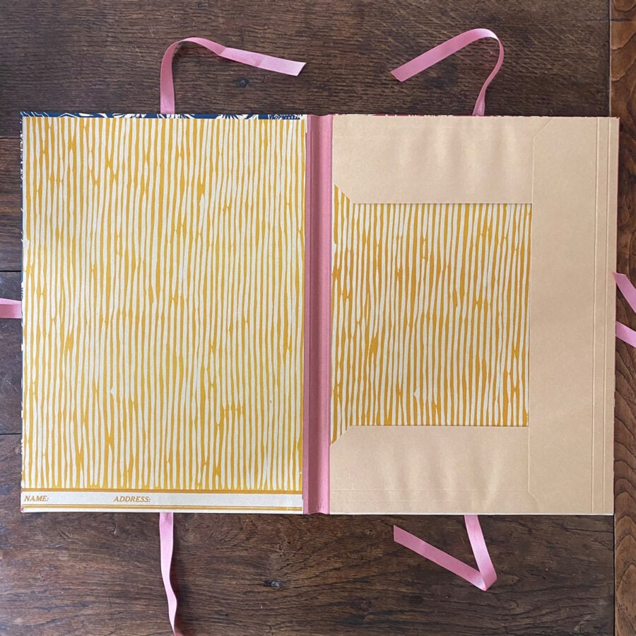 Mark Hearld Handprinted Portfolio - Pink